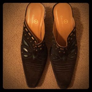 Cole Haan Vintage Cowgirl Mules